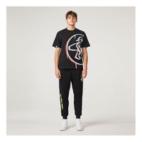 PJs Vigor Surf Classic Casual Pure Cotton Unisex Black 20FWTS2005P