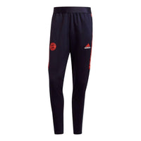 Men's adidas Casual Side Stripe Badge Printing Sports Pants/Trousers/Joggers Black GS6929