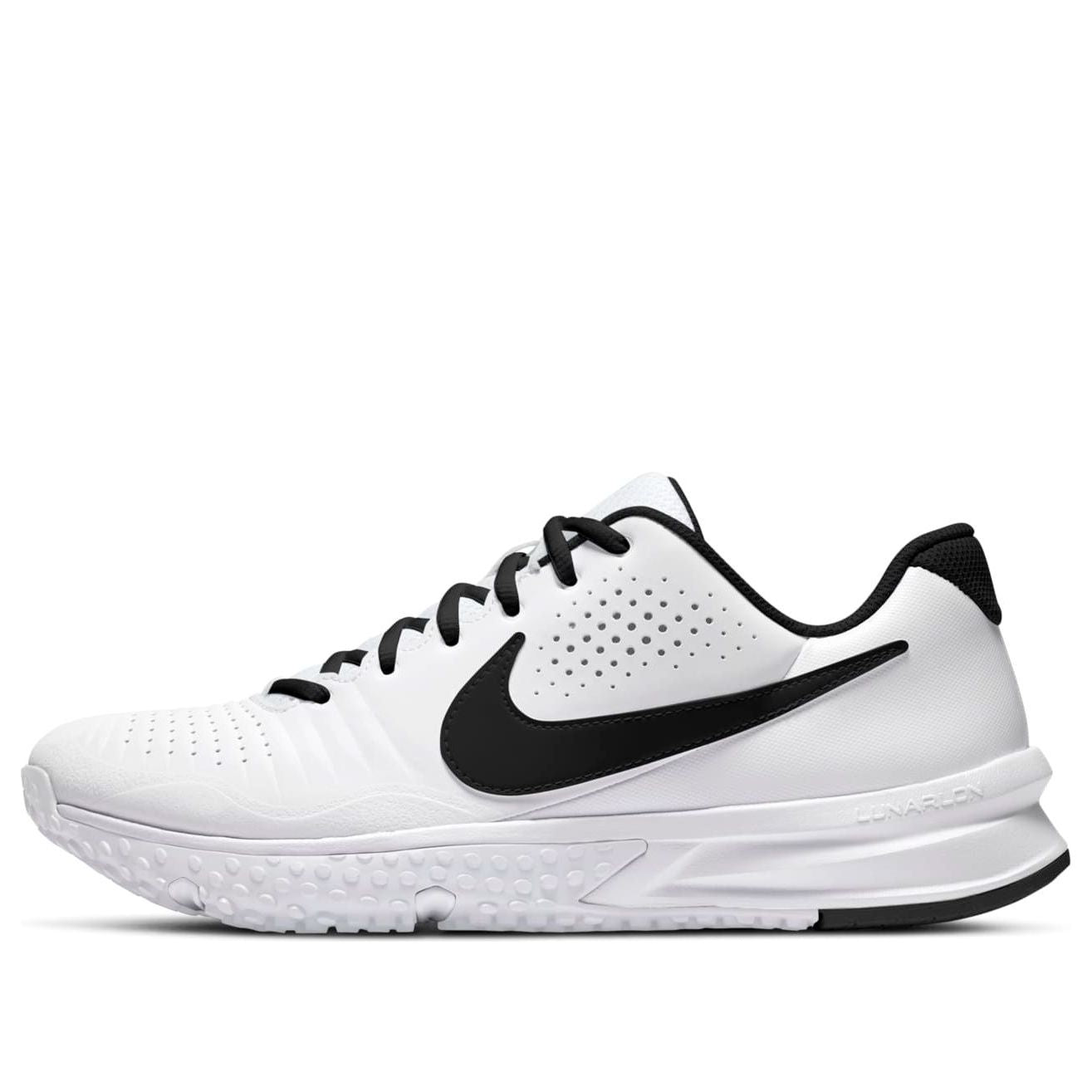 Nike Alpha Huarache Varsity 3 Turf 'White Black' CK6208-104