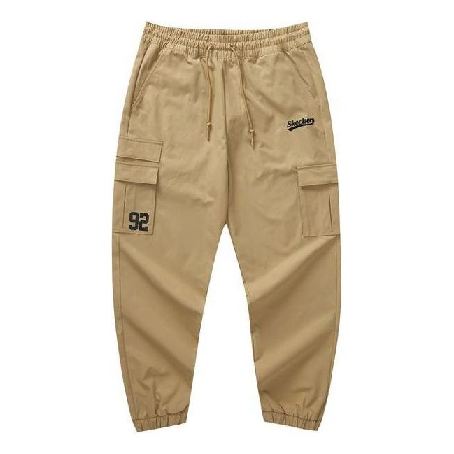 Skechers Drawstring Workwear Casual Pants 'Tan' L422M030
