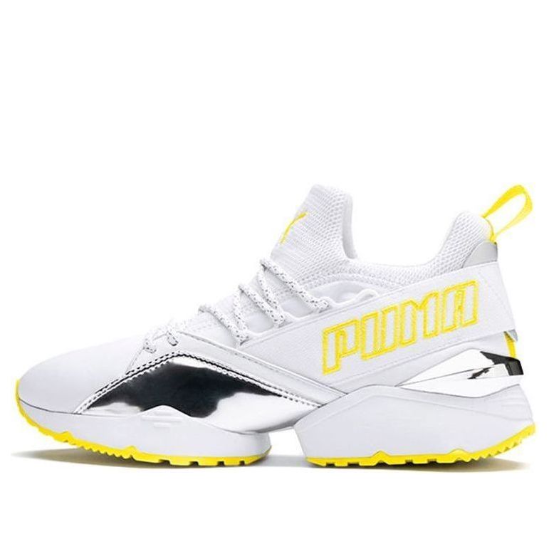 (WMNS) PUMA Muse Maia TZ Metallic 'Blazing Yellow' 369492-01
