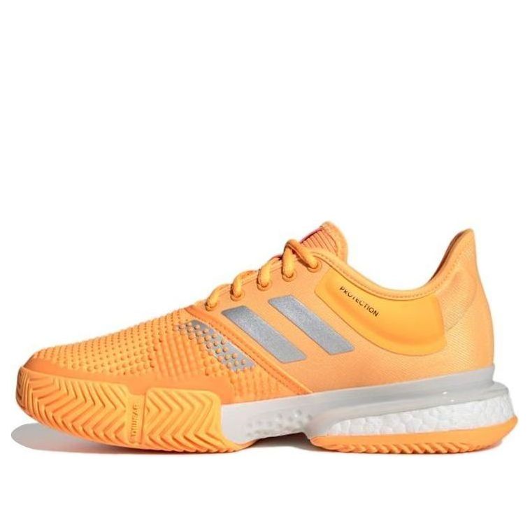 (WMNS) adidas SoleCourt 'Flash Orange' EF2076