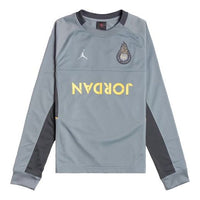 Air Jordan Basketball Pullover Long Sleeves Gray CJ9081-065