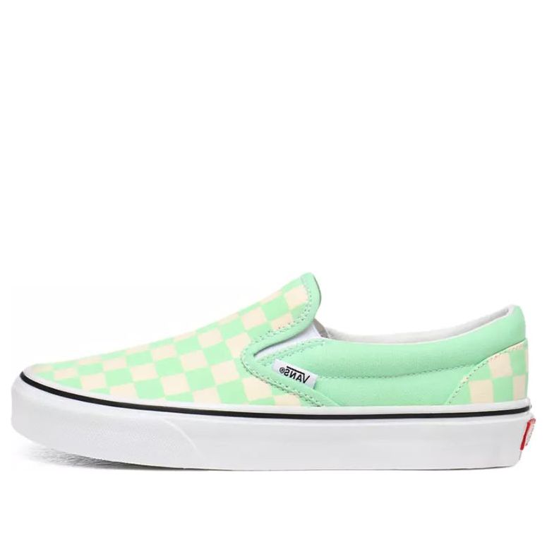Vans Classic Slip-On 'Checkerboard - Green Ash' VN0A4U38WS1