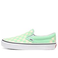 Vans Classic Slip-On 'Checkerboard - Green Ash' VN0A4U38WS1