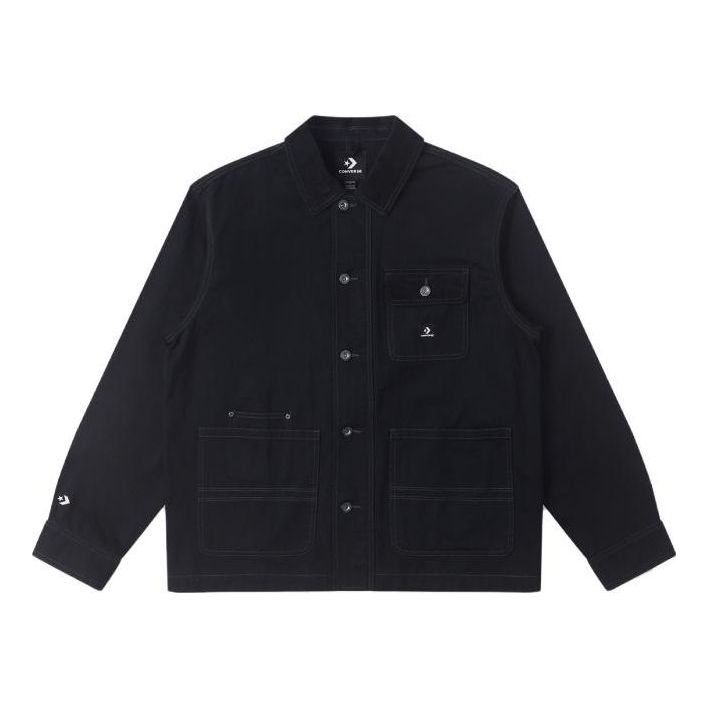 Converse Skate Jacket Asia Sizing 'Black' 10026550-A01