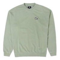 Converse Sneakers Patch Loose Fit Sweatshirt Asia Sizing 'Summit Sage' 10024866-A02