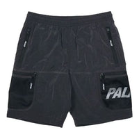 Palace SS21 Mesh Pocket Shell Short 3M Zip 'Black' P20SS053