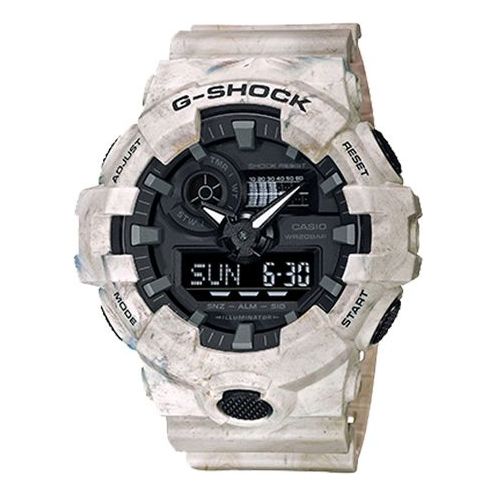 CASIO G-Shock Analog-Digital 'White' GA-700WM-5APR