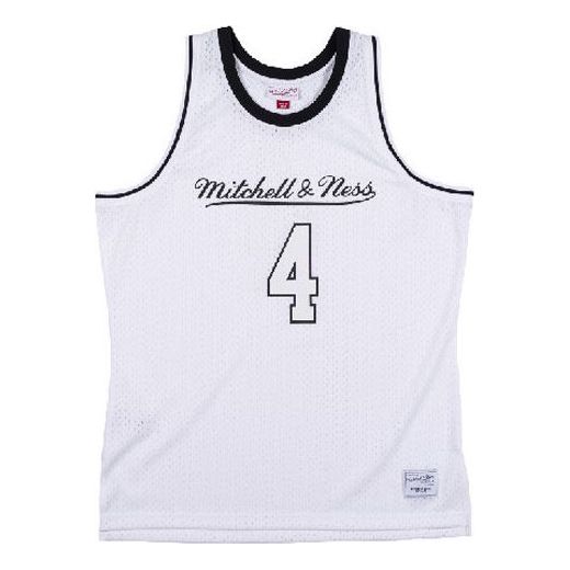 Jersey Mitchell & Ness Core 'White' MSTKEY18140-MNNWHIT