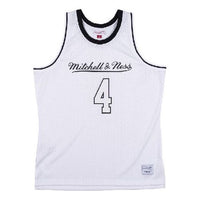 Jersey Mitchell & Ness Core 'White' MSTKEY18140-MNNWHIT