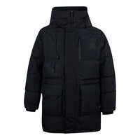 Converse Mid-Length Down Fill Puffer Jacket Asia Sizing 'Black' 10019323-A03