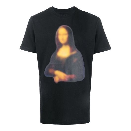 Off-White Blurred Monalisa Mens Logo OMAA027F20FAB0141010