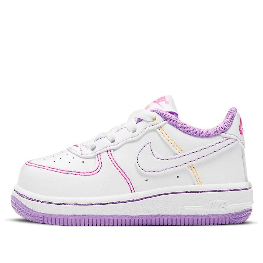 (TD) Nike Force 1 'Contrast Stitch - Fuchsia Glow' DC9671-110