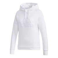 (WMNS) adidas MUST HAVE Hooded Sweatshirt 'White' GM1413
