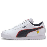 (GS) PUMA Scuderia Ferrari Roma Low Running Shoes Black/White/Red 339973-02