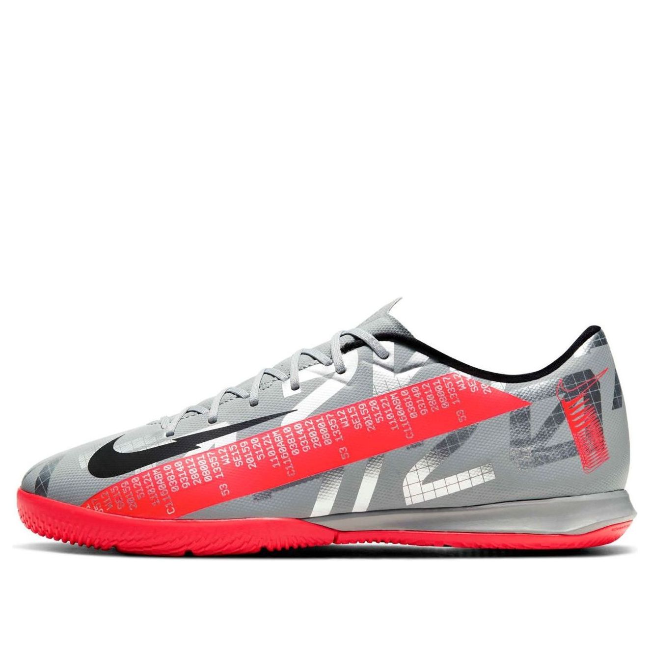 Nike Mercurial Vapor 13 Academy IC 'Silver Red' AT7993-906
