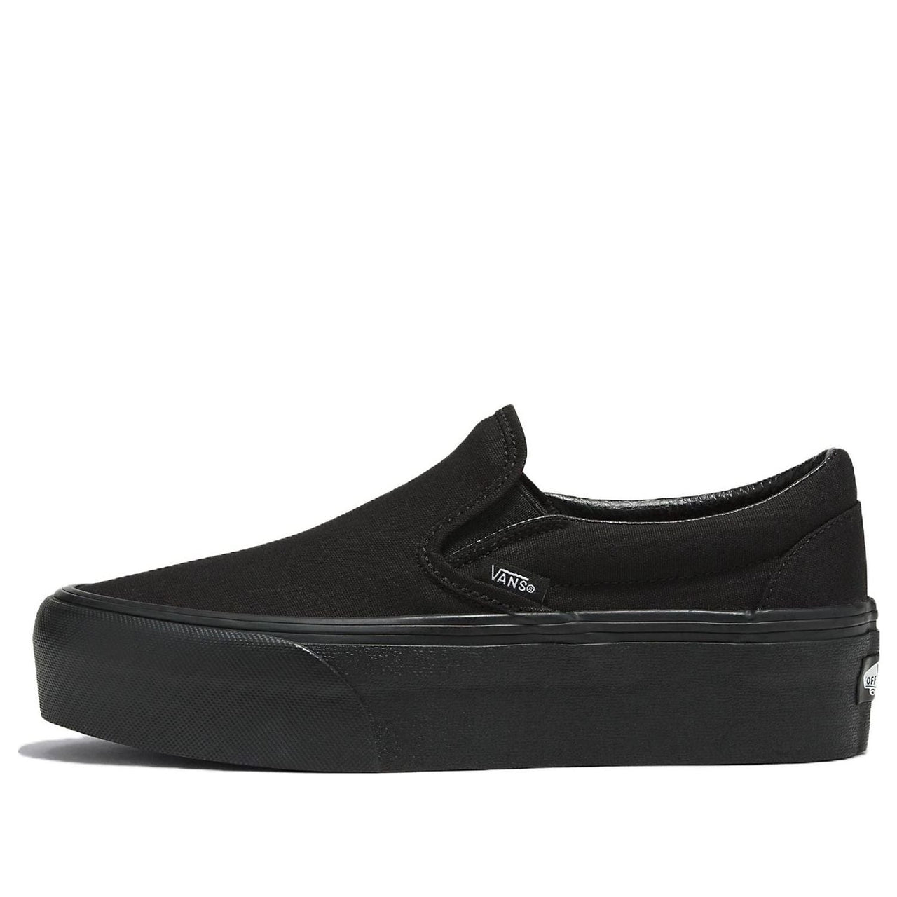 Vans Classic Slip-On Stackform Canvas 'Black' VN0A7Q5RBKA