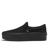 Vans Classic Slip-On Stackform Canvas 'Black' VN0A7Q5RBKA