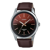 CASIO Quartz Limited Edition Mens Dark Brown Analog MTP-E180L-5A