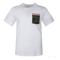 Nike Athleisure Casual Sports Pocket Short Sleeve White CJ6197-100