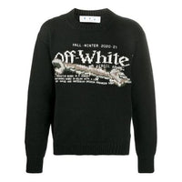 Off-White FW20 Pascal Tool Sweater Men Black OMHE054F20KNI0031001