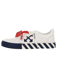 Off-White Vulcanized Low Canvas 'White Black Red' OMIA085S23FAB0020146