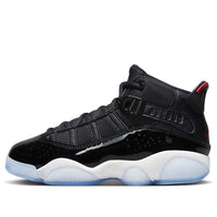 (PS) Air Jordan 6 Rings 'Black Gym Red' 323432-064
