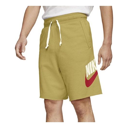Men's Nike Sportswear Shorts Gold AR2376-741