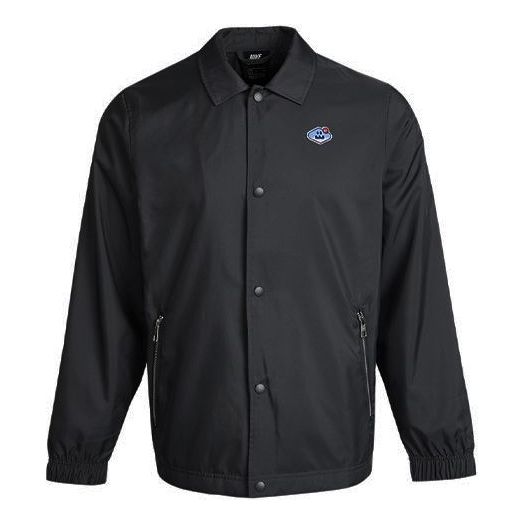 Nike Sportswear Coaches Embroidered Zipper Pocket Long Sleeves Jacket Black DA8735-010