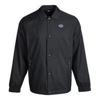 Nike Sportswear Coaches Embroidered Zipper Pocket Long Sleeves Jacket Black DA8735-010