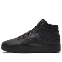 (GS) PUMA Vikky Platform Sneakers Black 375615-02