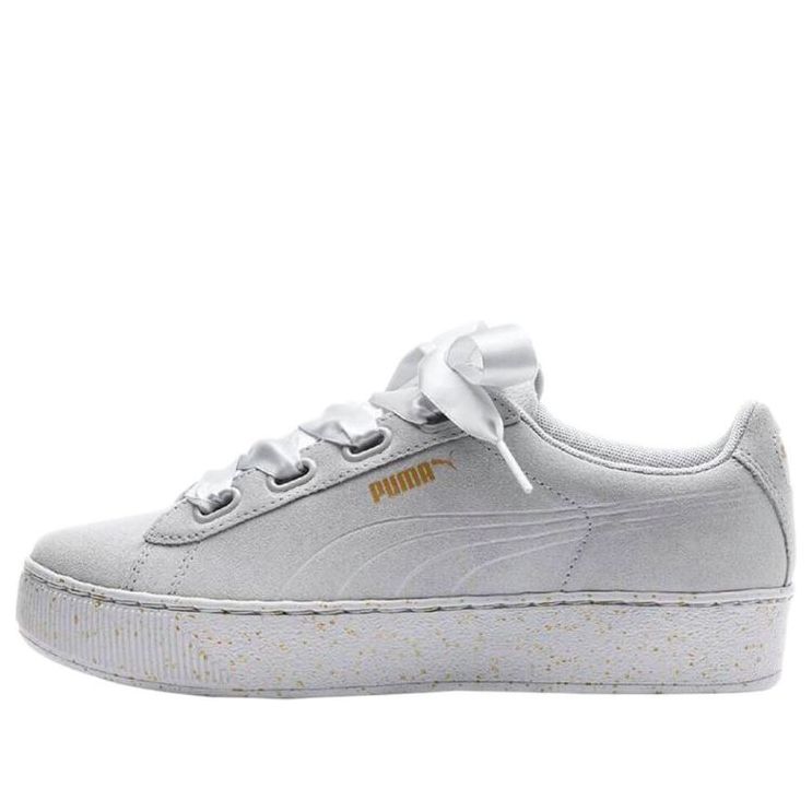(WMNS) PUMA Vikky Platform Ribbon 'Grey' 366815-02