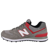 New Balance 574 Series Low-Top 'Grey Red' ML574AAC