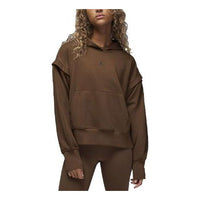 (WMNS) Air Jordan Sport Fleece Hoodie 'Brown' FB4609-259