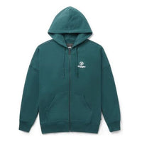 Men's Vans hooded Sports Zipper Casual Green VN0A48AITTZ
