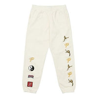 Palace High Kick Joggers Off White FW21 Sweatpants 'White' P20CS066