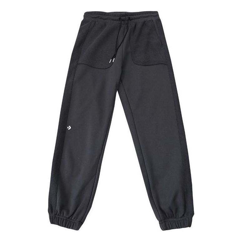 Converse Loose Fleece Sweatpants Asia Sizing 'Black' 10023521-A06