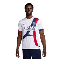 Nike Dri-FIT Paris Saint-Germain 2024/25 Stadium Away Jersey 'White Navy Red' FN8781-101