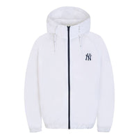 MLB Sports Woven Jacket New York Yankees Unisex White 31JPR1031-50W