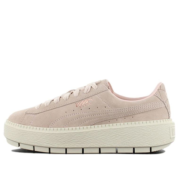 (WMNS) PUMA Suede Platform Trace Cipria 367465-02