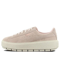 (WMNS) PUMA Suede Platform Trace Cipria 367465-02