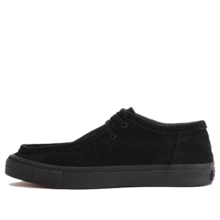 Converse Chevron & Star Moccasins Skateboarding Ox 'Black' 34201151