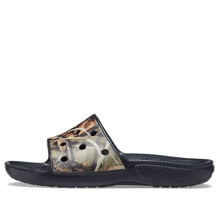 Crocs Classic Stylish Sports Slippers Unisex Black Brown 206521-001