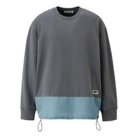 Onitsuka Tiger Drawstring T-Shirt 'grey Blue' 2183A767-020
