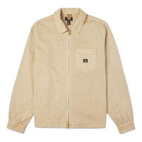 Converse Washed Canvas Full Zip Work Shirt Asia Sizing 'Nomad Khaki' 10022303-A01