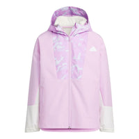 (GS) adidas City Escape Two-In-One Jacket Asia Sizing 'Pink White' IY5023