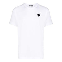 COMME des GARCONS PLAY Basic T-Shirt Black Emblem 'White' P1-T064-2