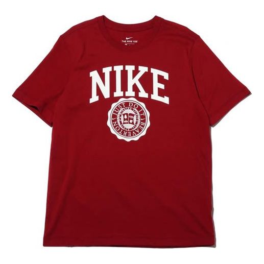 Nike Sportswear JDI Printed Sports TEE Men Red BV7572-677