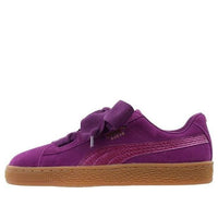 (GS) PUMA Suede Heart SNK 'Dark Purple' 364918-01